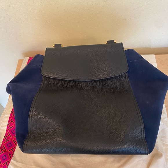 Tory Burch Half Moon Satchel/Shoulder Bag - Picture 10 of 12